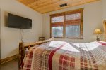 Upper Level Bedroom 1 with Queen Bed